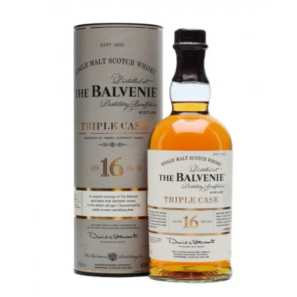 The Balvenie 16 year Triple Cask