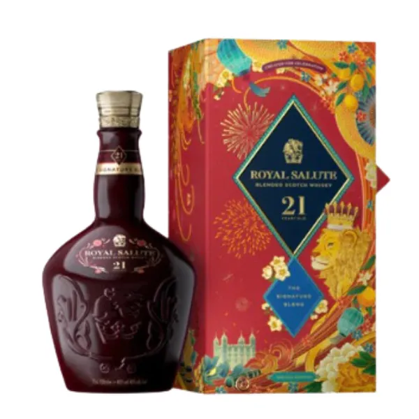 Chivas Regal 21 Years Red